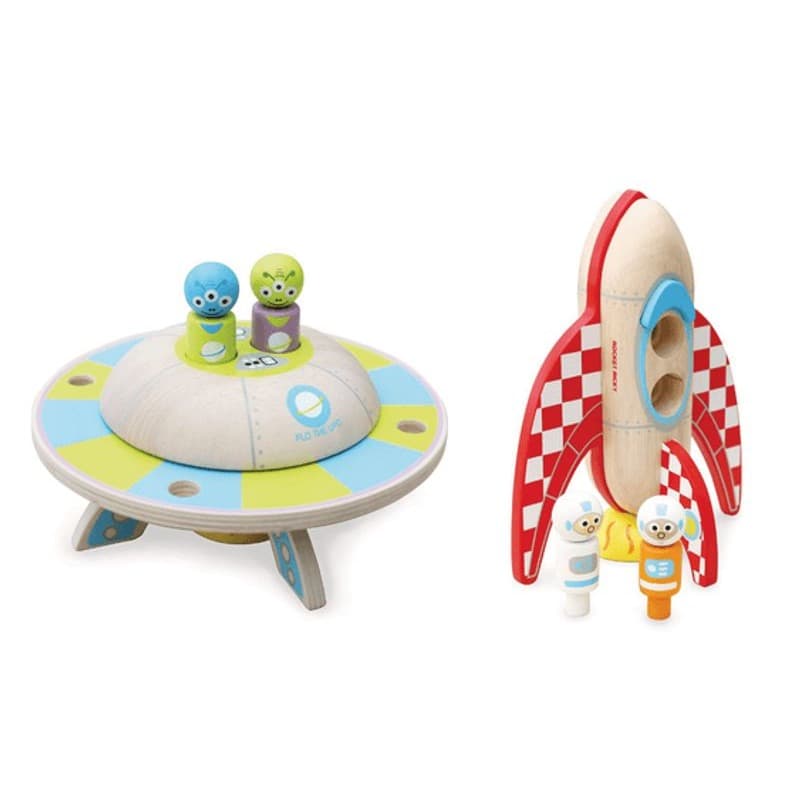 Flo the UFO and Rocket Ricky
