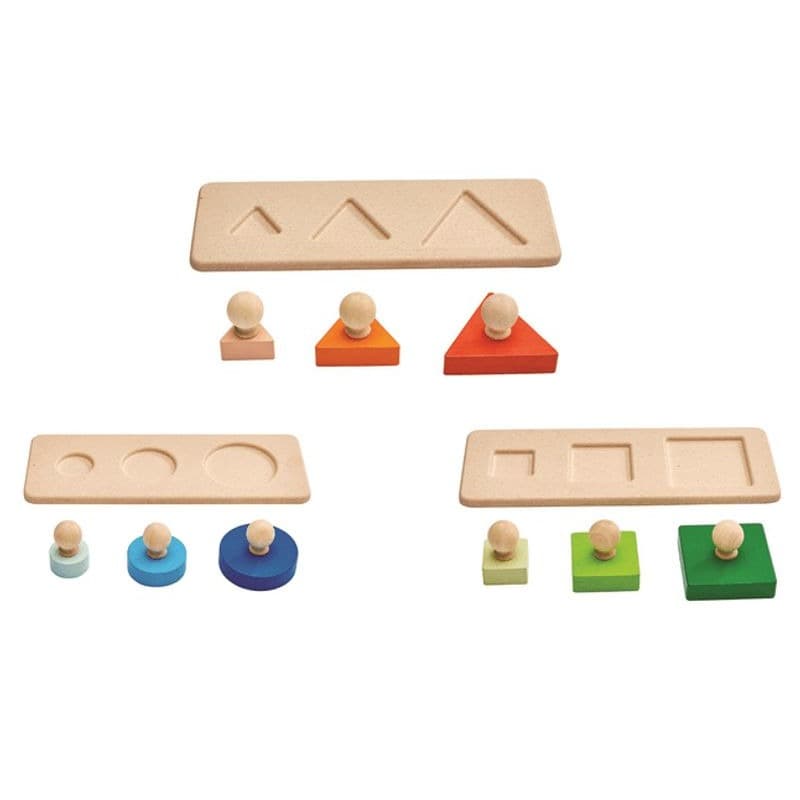 Square - Triangle and Circle Matching Puzzle