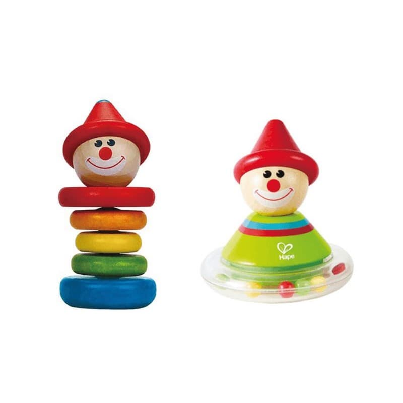 Roly-Poly Ralph and Happy Clown Rattle