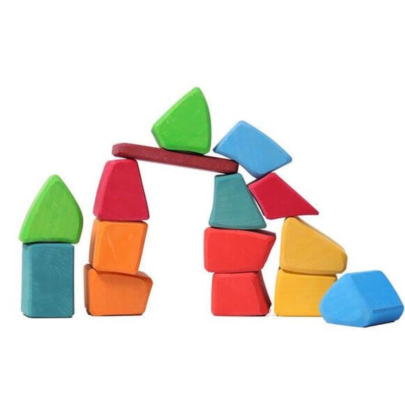 Colored Waldorf Blocks