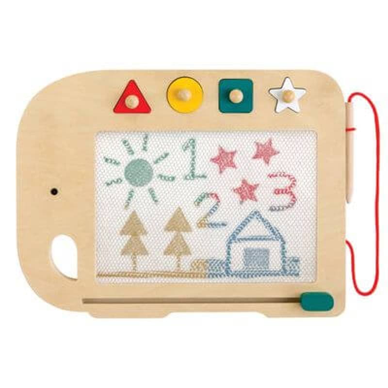 Doodle & Draw Elephant Wooden Magic Board