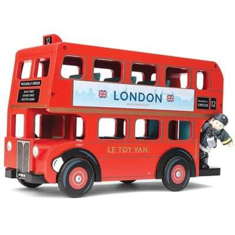London Bus With Driver