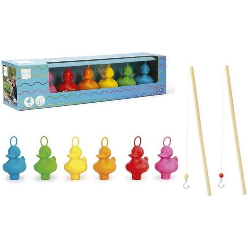 Fishing Ducks Rainbow