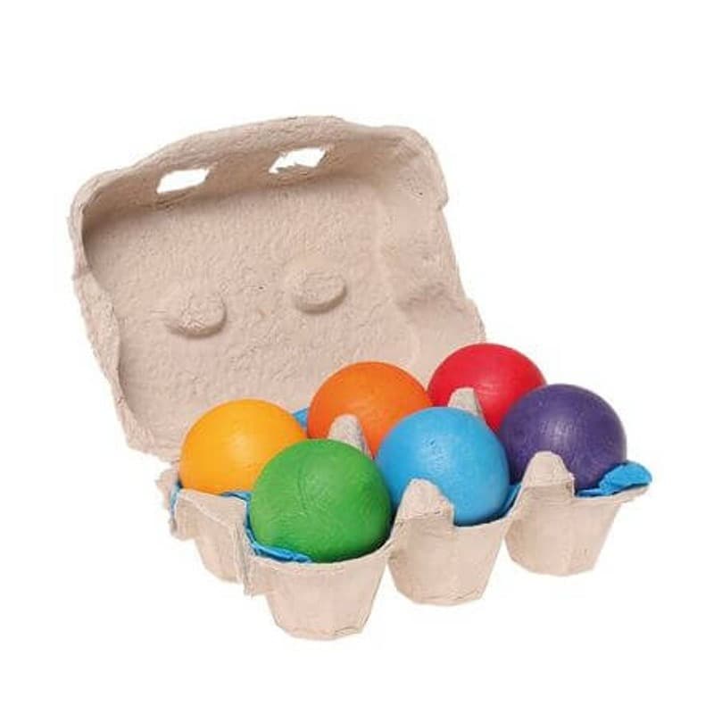 Wooden Balls - 6 pieces