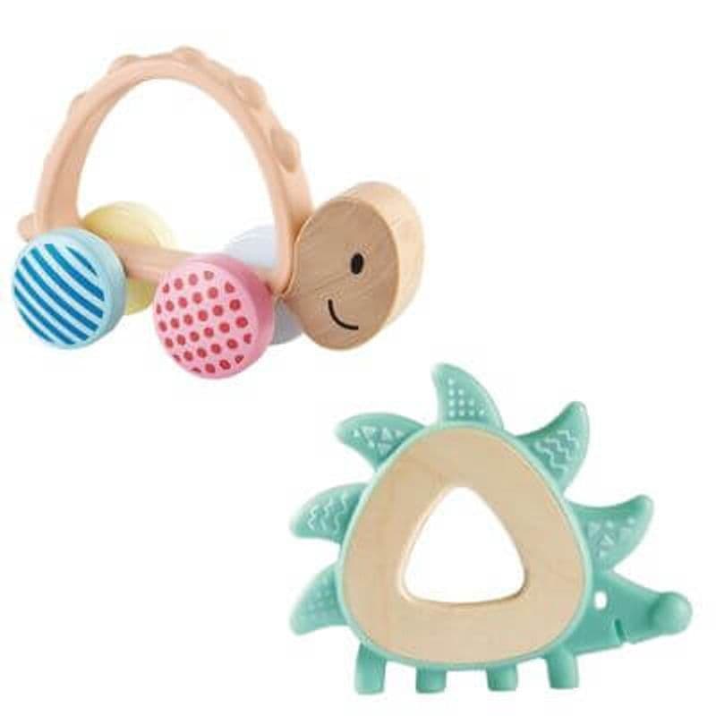 Turbo Turtle & Hedgehog Teether