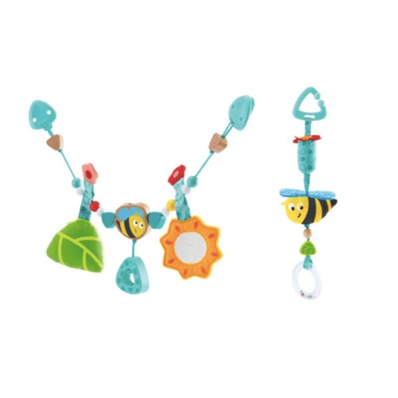 Bumblebee Pram Rattle and Chain