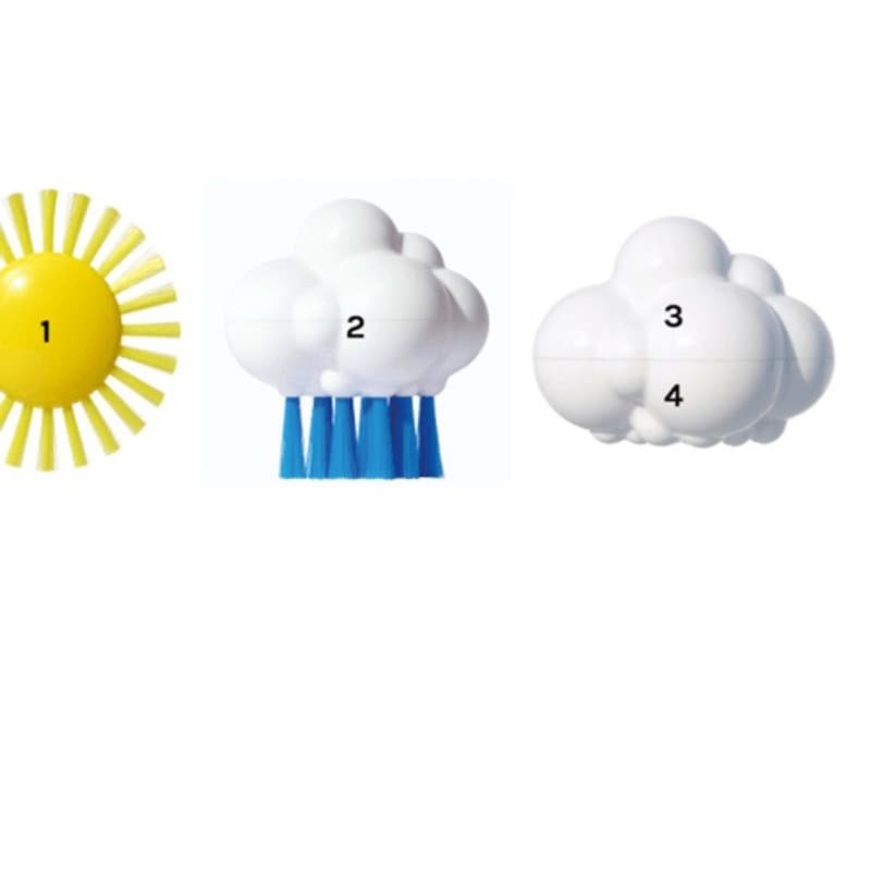 Brush Sunny | Brush Cloudy | Pluï Rain Cloud
